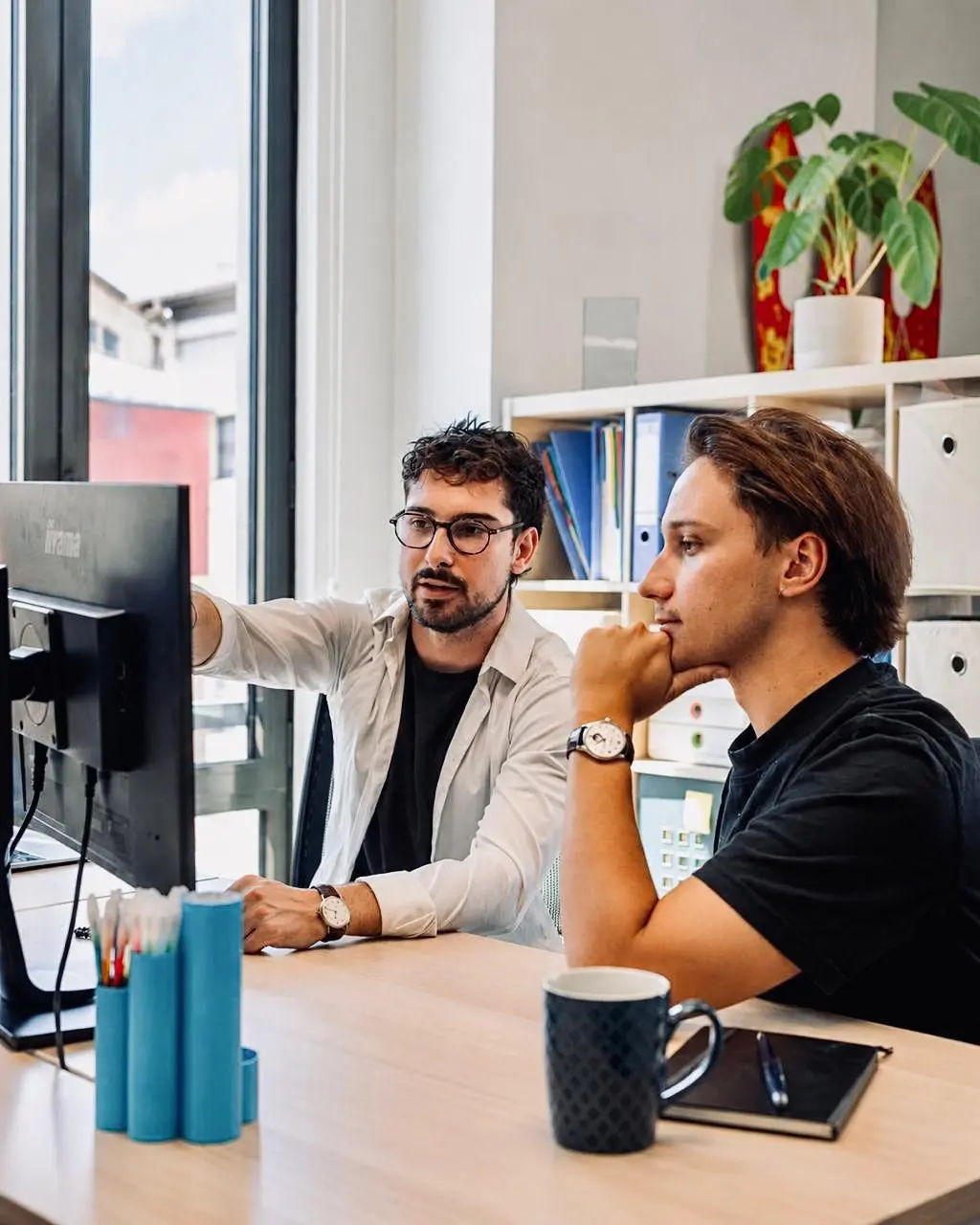 Simon Marcialis, fondateur de d3m41n